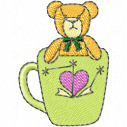 Teddy Embroidery Design 1 Teddy Embroidery Design 1